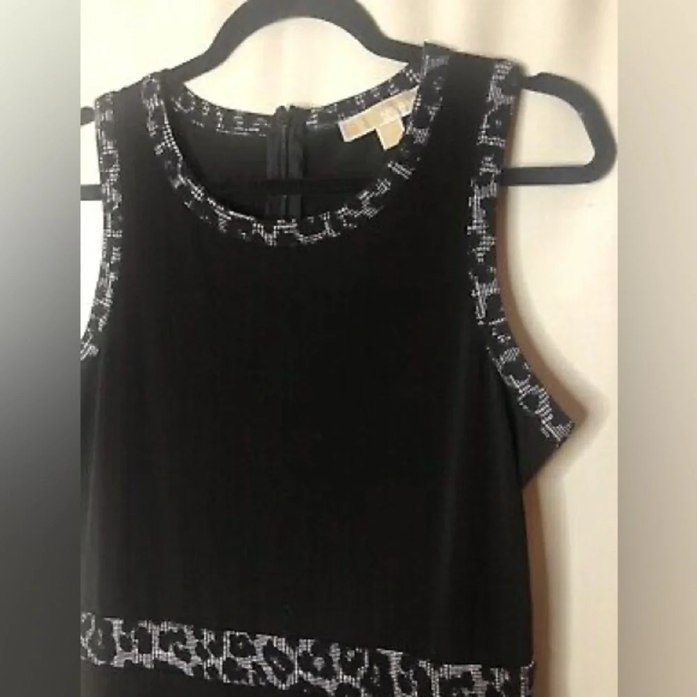 MICHAEL KORS Black Faux Wrap Dress - Small! - Picture 5 of 7